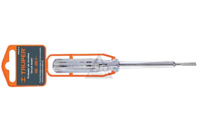 Викрутка-тестер Truper PROCO-14 100-500 В, 140мм