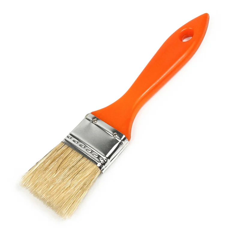 Пензель флейцевий Polax 1,5" тип "Еко", змішаний ворс, пластикова ручка, для водорозчинних і розчинникових лакофарбових матеріалів (05-003)