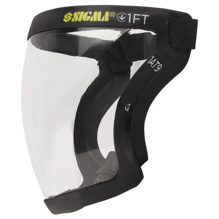Щиток захисний лицьовий Sigma 9412661 (прозорий з кріпленням на голову)