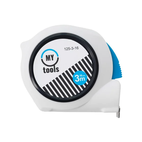 Рулетка вимірювальна MyTools Easy 3 м х 16 мм (125-3-16)