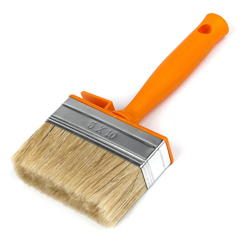 Пензель-макловиця Polax 30×100 мм, змішаний ворс, пластикова ручка (12-002)