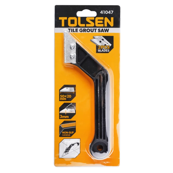 Скребок для чищення швів Tolsen 41047 (50 × 20 × 2,2 мм, 2 леза)