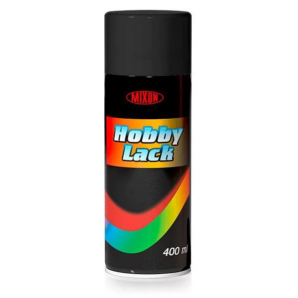 Аерозольна фарба Mixon Hobby Lack HL55 Чорна глянцева 400 мл