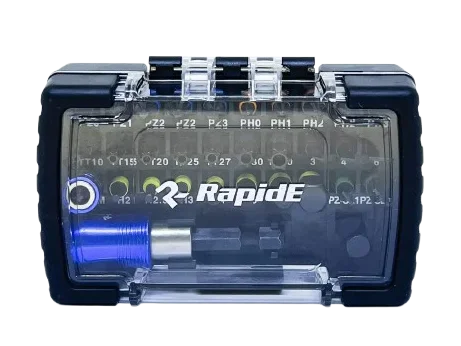 Набір біт RapidE IMPACT 25 мм, 32 шт (31 біт + магнітний біто-тримач 60 мм) (НФ-00002079)