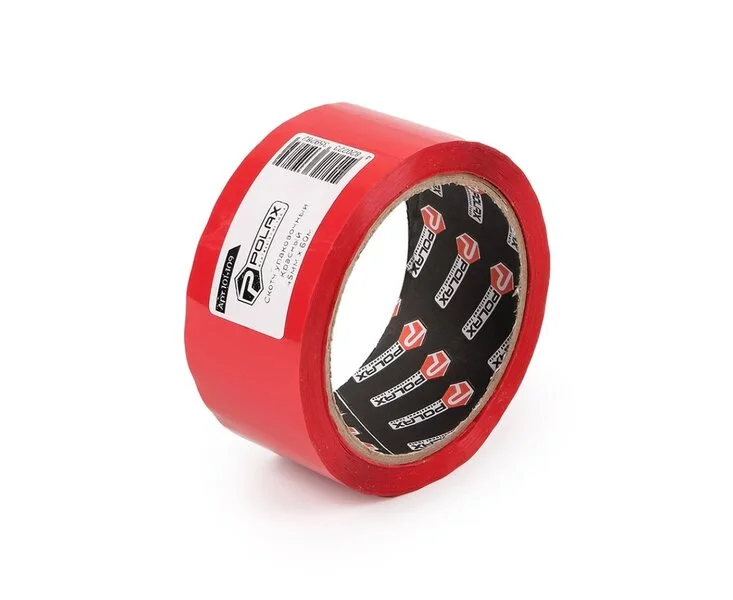 Скотч упаковочний червоний Polax 45 мм х 60 м (101-109)