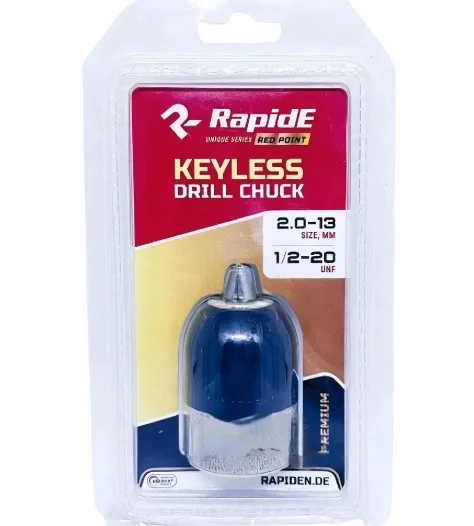 Патрон самозатискний RapidE 955065 1,5-13 мм 1/2-20UNF keyless (з системою LOCK) для дриля (НФ-00001183)