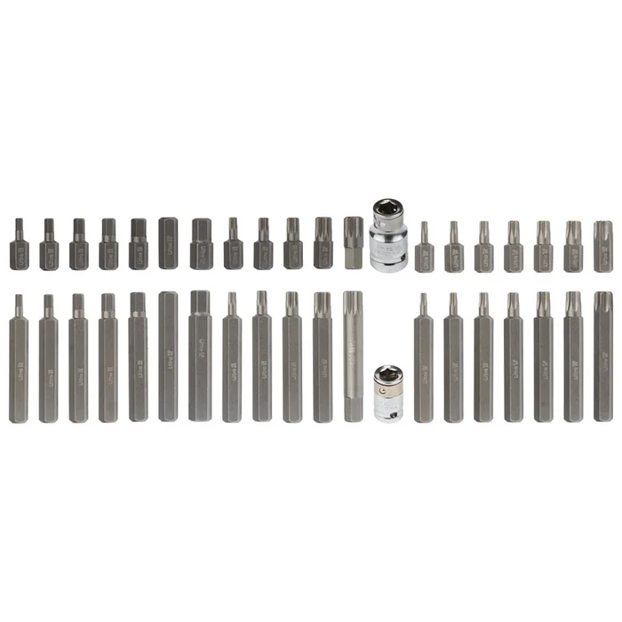 Набір біт ULTRA HEX TORX Spline 10 мм 40 шт S2 (металевий кейс) (4017092)