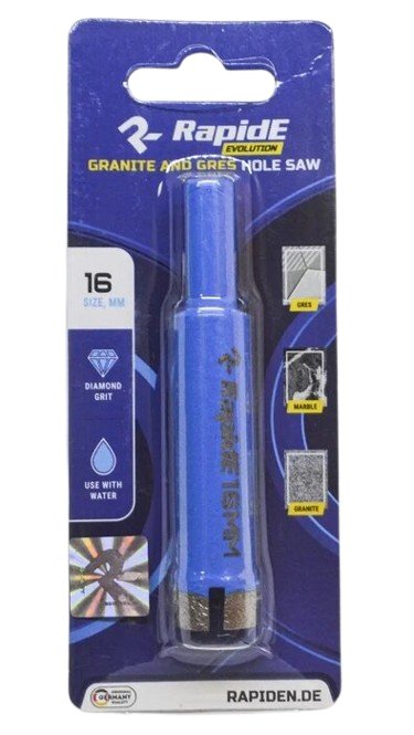 Алмазна коронка для граніту, мармуру та керамограніту GRANITE Rapide 6 мм Diamond Evolution