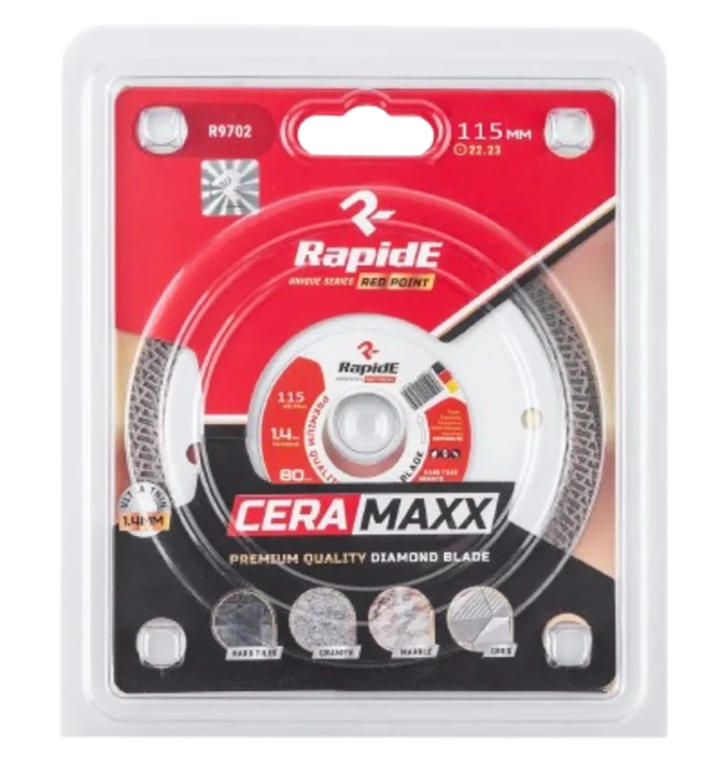 Диск алмазний RapidE CERAMAX 115 мм (ультратонкий для граніту та керамограніту) (НФ-00000910)