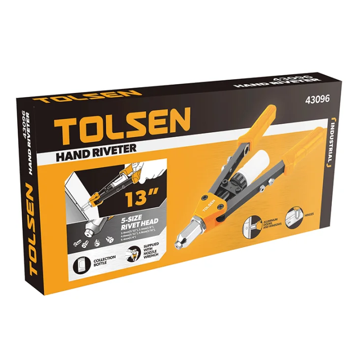 Заклепочник з поворотною головкою Tolsen 280 мм (43094)
