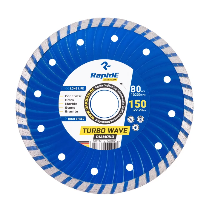 Диск алмазний Rapide 125 мм TURBO WAVE (НФ-00000536)