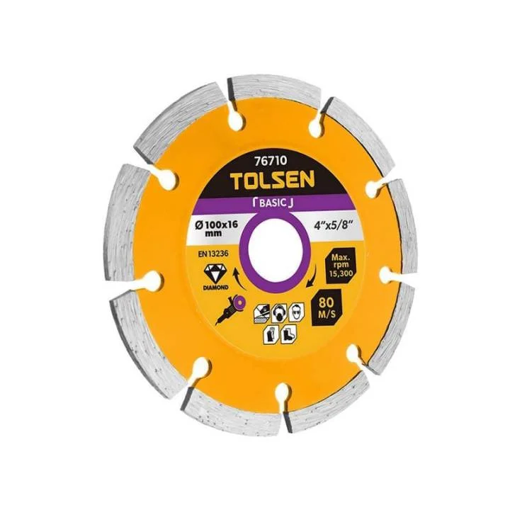 Диск алмазний сегментний Tolsen Basic 230x22.2x7.5 мм (76717)