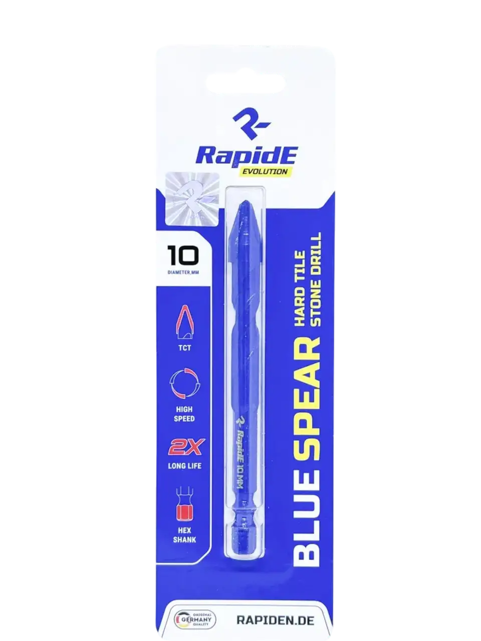 Свердло RapidE BLUE SPEAR 8 мм для екстра твердого керамограніту та мармуру (НФ-00003146)