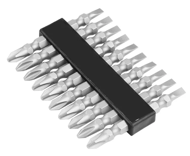 Біта двостороння Tolsen S2 PH2 / PH2 65 мм, 10 шт (20360)