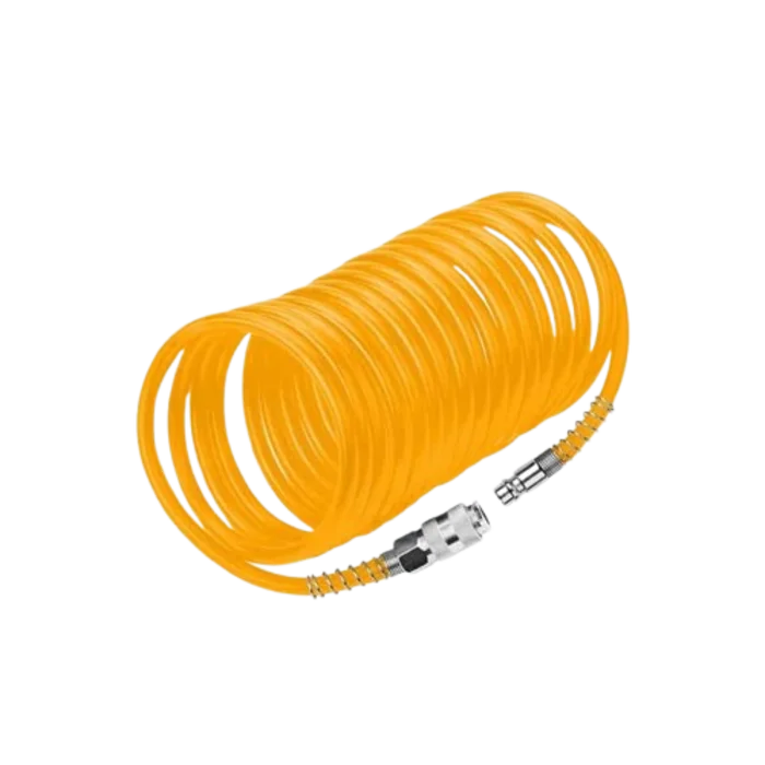 Шланг пневматичний спіральний поліуретановий Tolsen 15 м 6×8 мм 1/4" (73152)