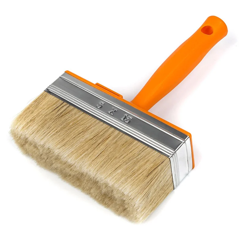 Пензель-макловиця Polax 50×150 мм, професійна, змішаний ворс, пластикова ручка (12-005)