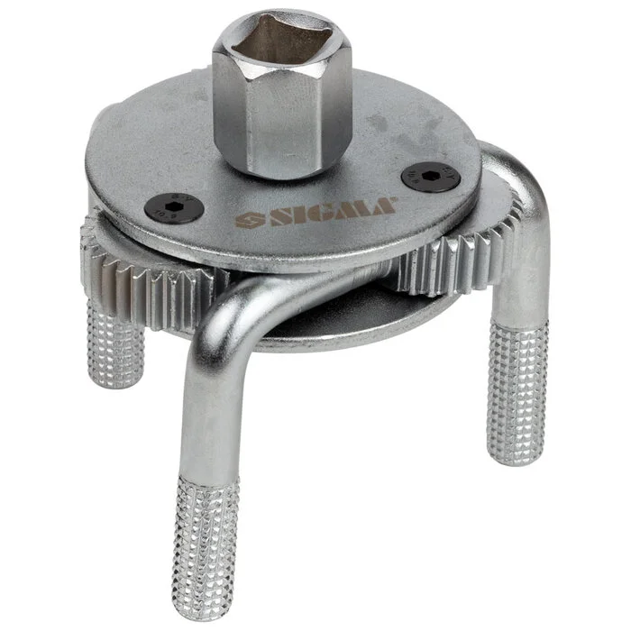 Знімач масляного фільтра "краб" SIGMA 6223421, Ø70-130 мм, 1/2"-3/8"