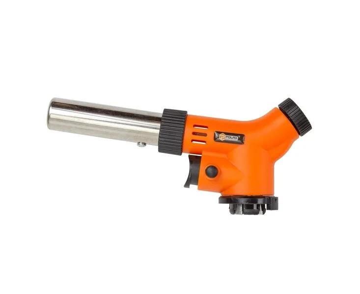 Газовий пальник з керамічним соплом та п'єзопідпалом Polax 1,3 kW, 1300 °C (32-043)