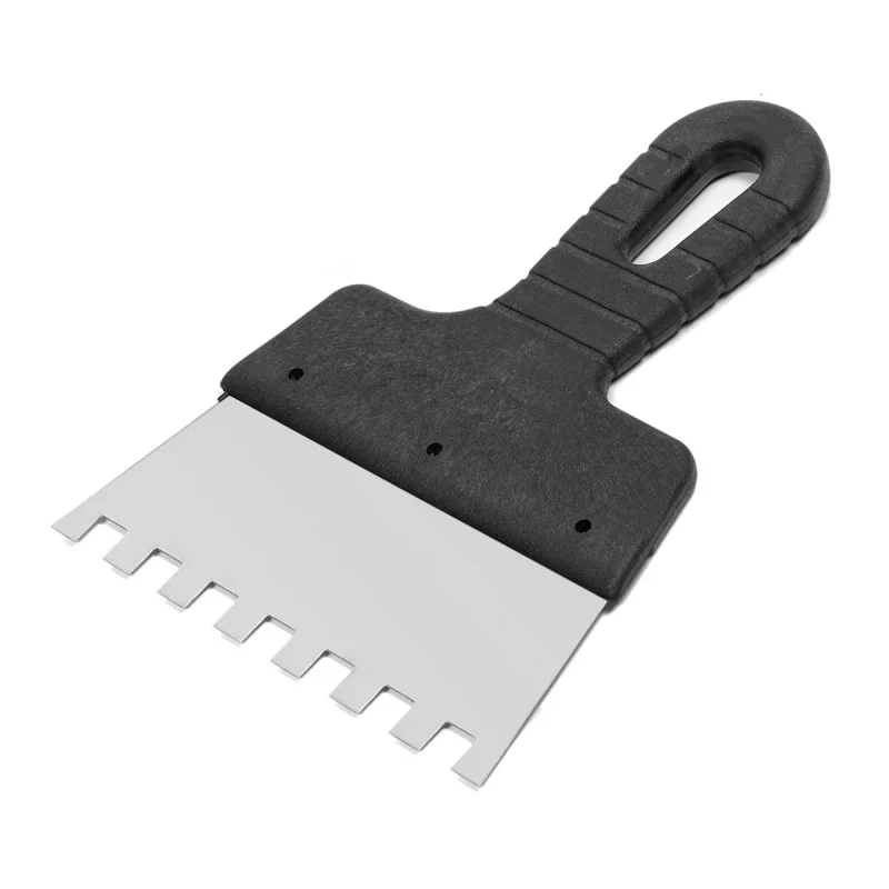 Шпатель зубчастий для плитки Polax 150 мм, зуб 10×10 мм (111-088)
