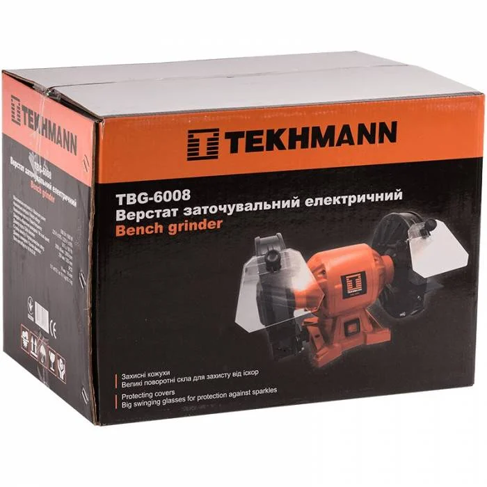 Заточувальний верстат Tekhmann TBG-6008 600 Вт