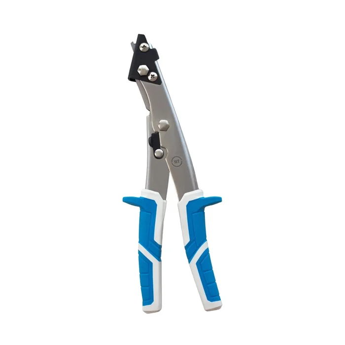 Ножиці по металу просічні (висічні) My Tools 275 мм, CrV, ручки TPR (373-NIB)