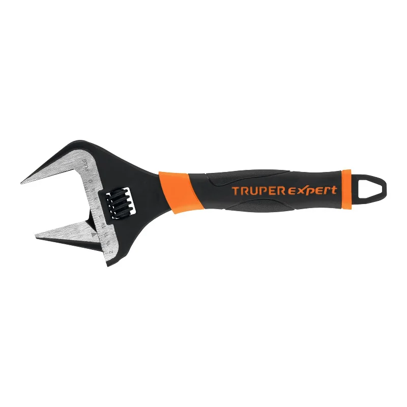 Ключ розвідний Truper Expert PET-10XA 250 мм (10") широка паща Comfort Grip