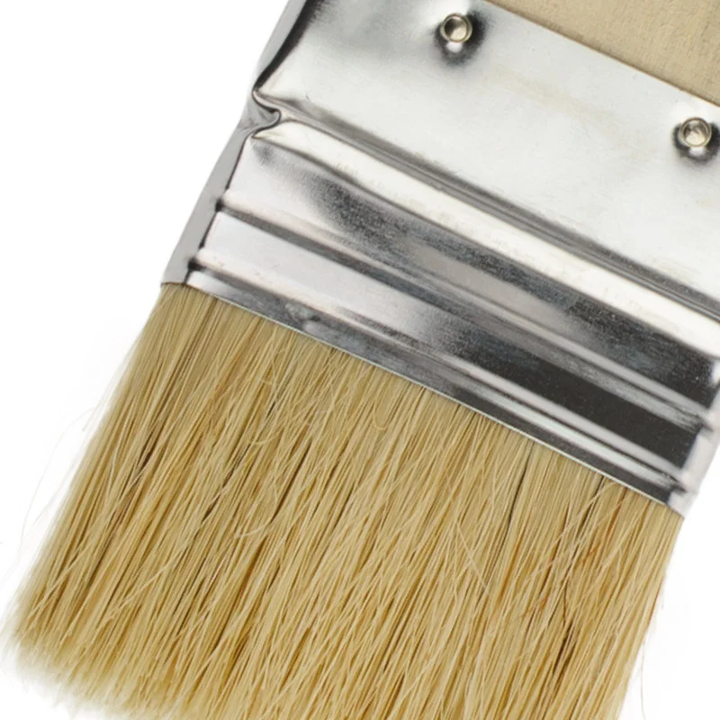 Пензель радіаторний Polax 2,5" (63 мм), тип «Стандарт», змішаний ворс, дерев’яна ручка (13-004)