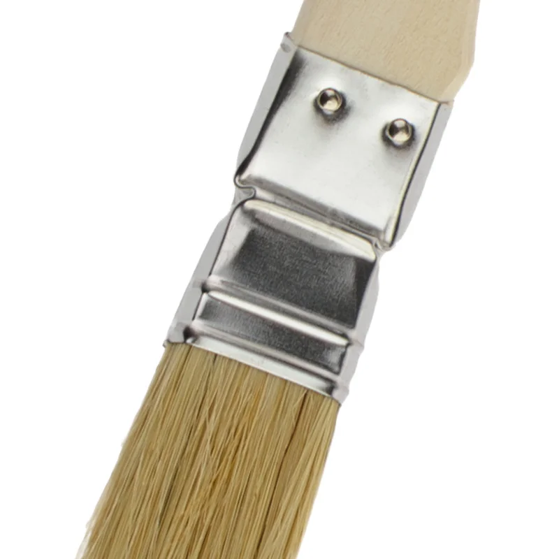 Пензель радіаторний Polax 1" (25 мм), тип «Стандарт», змішаний ворс, дерев’яна ручка (13-001)