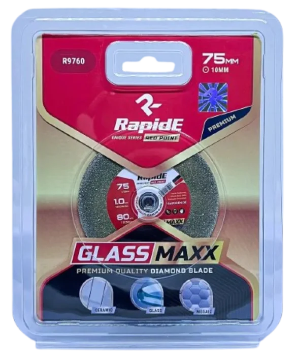 Міні-диск алмазний RapidE GLASS MAXXX 75 мм (ультратонкий для скла, кераміки, мозаїки) (НФ-00003847)