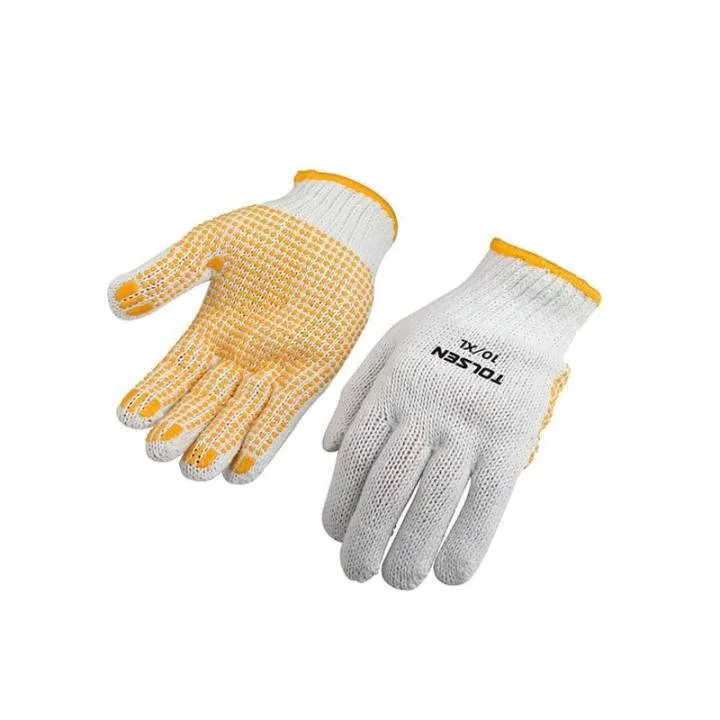 Робочі рукавички Tolsen з ПВХ покриттям (крапка) XL (45006)