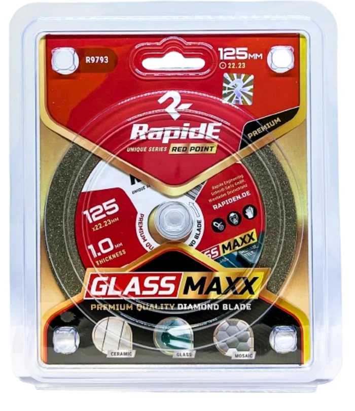 Диск алмазний RapidE GLASS MAXXX 125 мм ультратонкий (R9793 / НФ-00002783)
