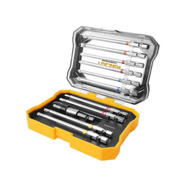 Набір біт Tolsen 1/4" 10 шт + адаптер, 11 предметів (20375)