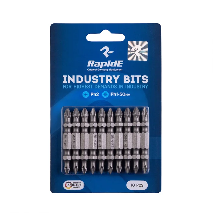 Біта двостороння RapidE industrial bits ACR PH2/PH1 50 мм (НФ-00000380)