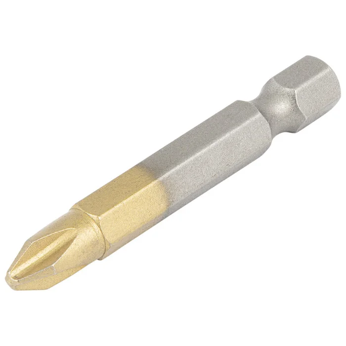 Набір біт ULTRA PH2×50 мм ¼", 10 шт, сталь S2 з TIN-покриттям, для професійного використання (4014212)