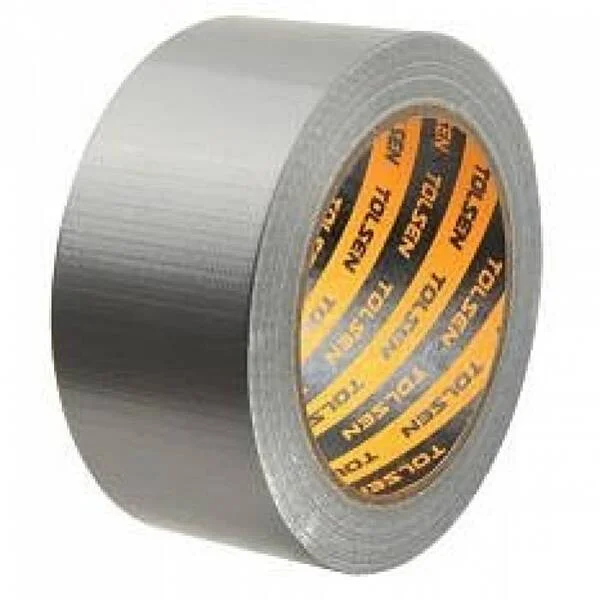 Скотч армований Duct Tape Tolsen сріблястий 48 мм × 25 м (50281)