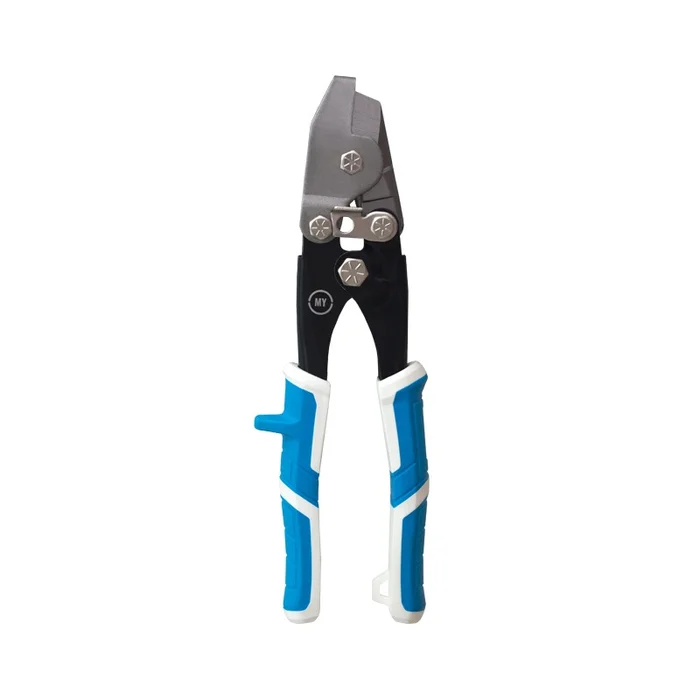Ножиці по металу для V-вирізу My Tools, 20 мм, 30°, лезо CrV, ручки TPR (375-20)
