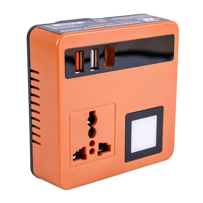 Акумуляторний інвертор напруги Tex.AC TAOE-IN300P 20 В 220 В 120 Вт USB (TAOE-IN300P)