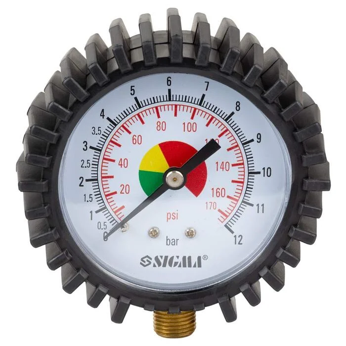 Манометр радіальний SIGMA Ø60 мм, 12 бар, М11х1 (6833521)