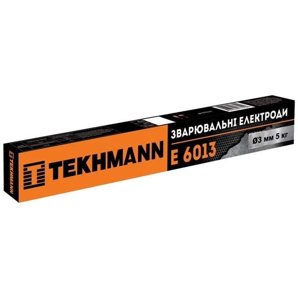 Електроди зварювальні Tekhmann E 6013 Ø 3,0 мм 5 кг (76013350)