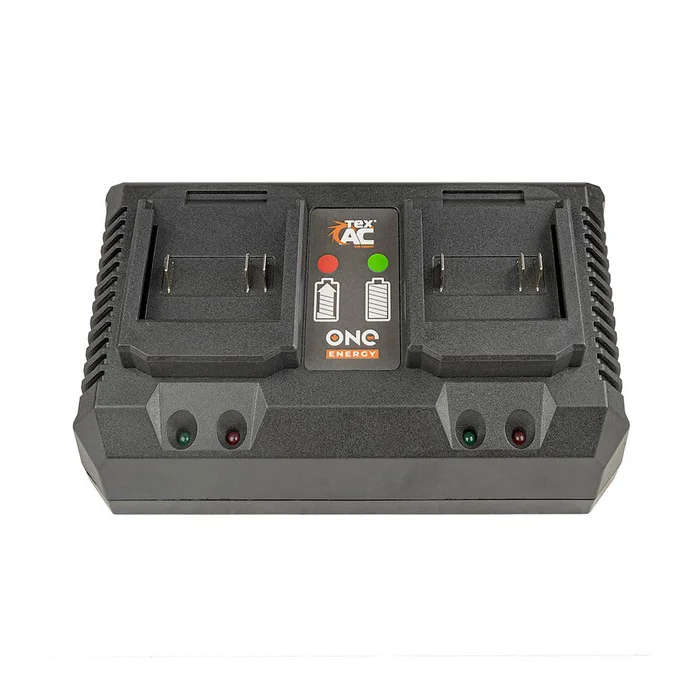 Зарядний пристрій подвійний Тех.АС TAOE-C2D (2A, для акумуляторів 20В Li-Ion)