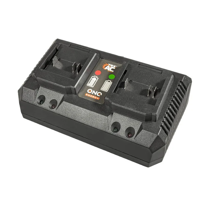 Зарядний пристрій подвійний Тех.АС TAOE-C2D (2A, для акумуляторів 20В Li-Ion)