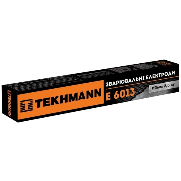 Електроди зварювальні Tekhmann E 6013 Ø 3,0 мм 2,5 кг (76013325)