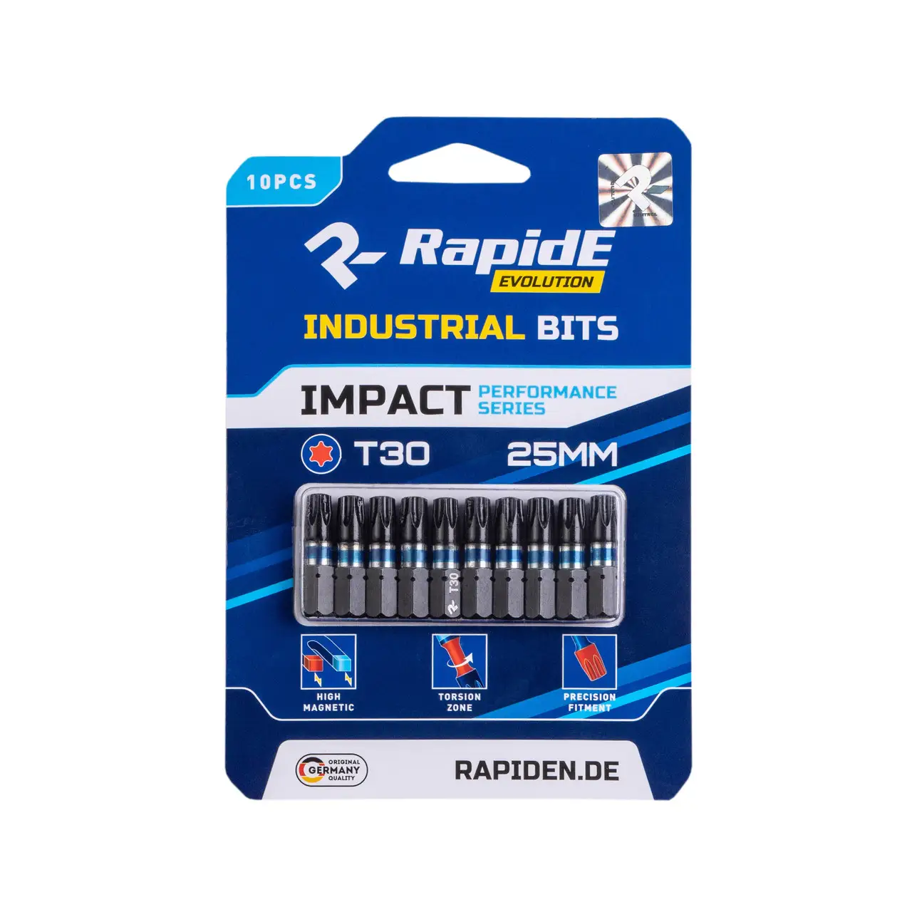 Біта ударна Torx T30 25 мм RapidE IMPACT