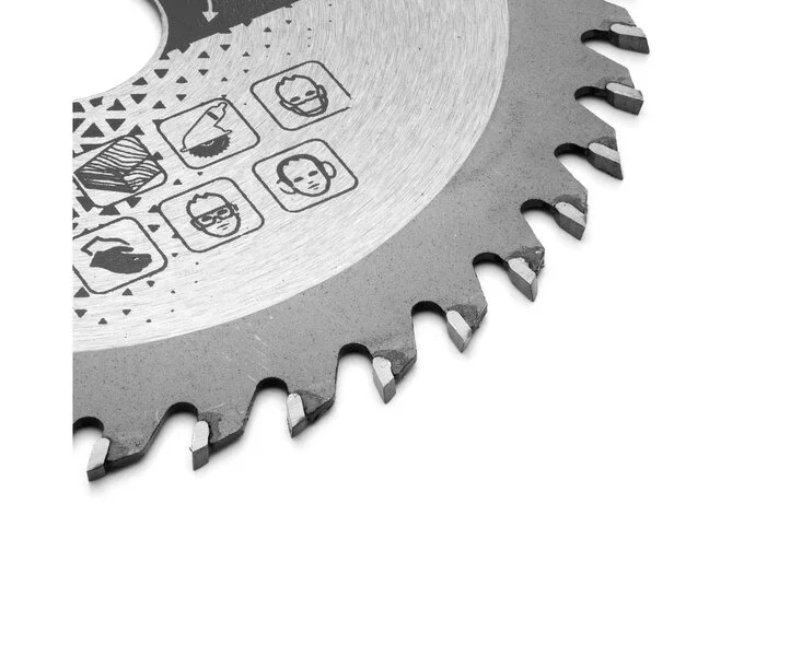 Диск пильний Polax по дереву з твердосплавними напайками 125x22.2/20, 40Т (54-155)