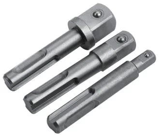 Набір адаптерів SDS-plus Tolsen 77865 1/4", 3/8", 1/2" 3 шт (перехідники Ø10 мм х 65 мм для перфоратора)