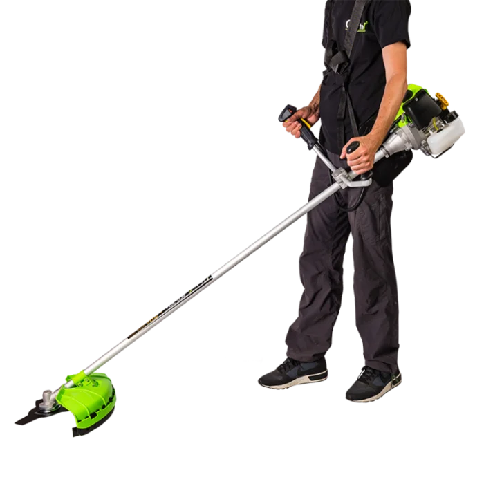 Бензиновий тример Gärtner BCG-3014 (844544, 3000 Вт, 52 см³, ширина зрізу 420 мм, ніж і ліска)