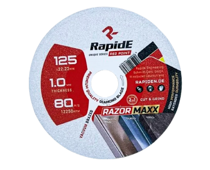 Диск алмазний RapidE RAZOR MAXXX 125 мм 2в1 (ультратонкий) (R9792 / НФ-00002782)